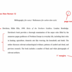 annotated bibliography