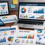 business reports, data visualization, using charts, data storytelling, business reporting tools