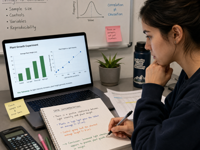 interpreting research data